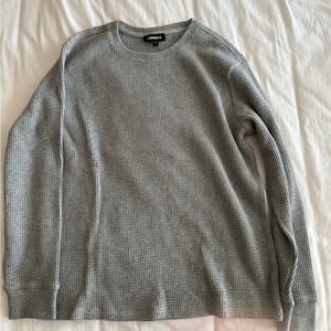 Men's grey sweatshirt